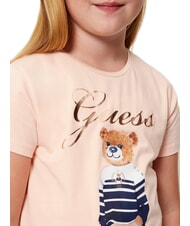 GUESS KIDS T-shirt con stampa blissful pink - T-shirt Bambino - 3