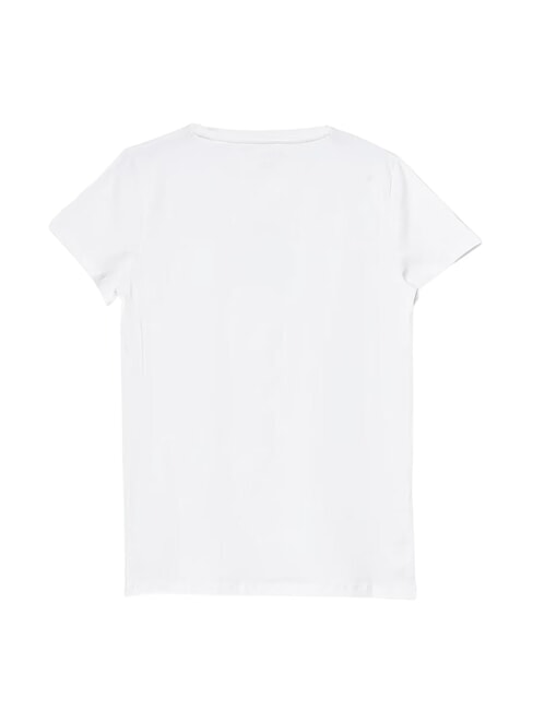KIDS T-shirt manica corta bambina purwhite - T-shirt Bambino