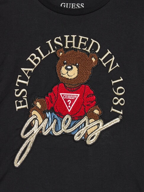 KIDS T-shirt manica lunga con orsetto jetbla - T-shirt Bambino