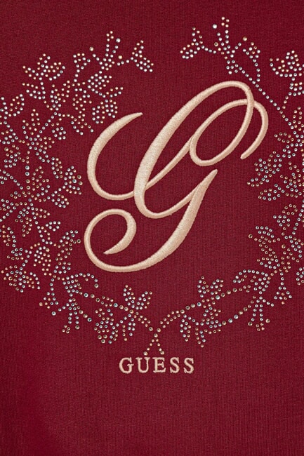 KIDS Felpa a girocollo da bambina ballroom red - Felpe Bambini