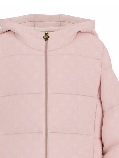 KIDS MINI ME Piumino imbottito con cappuccio allover peony pink - Giacche Bambini