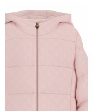 GUESS KIDS MINI ME Piumino imbottito con cappuccio allover peony pink - Giacche Bambini - 3