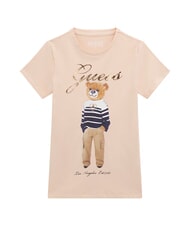GUESS KIDS T-shirt con stampa blissful pink - T-shirt Bambino - 4
