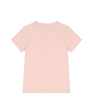 GUESS KIDS MINI ME T-shirt in cotone con paillettes dolly pink - T-shirt Bambino - 3