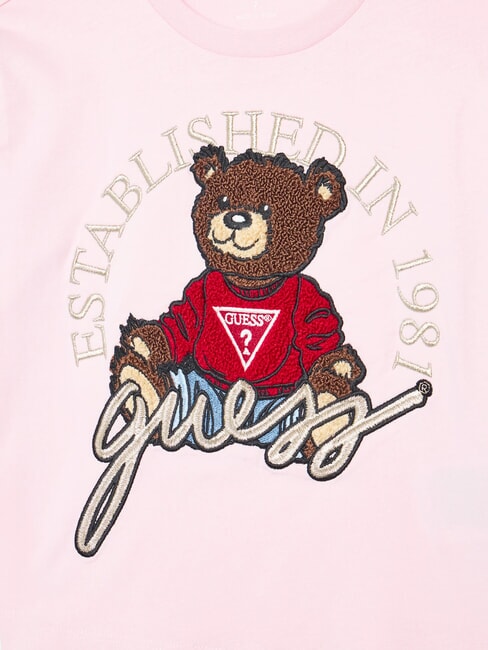 KIDS T-shirt manica lunga con orsetto cotton candy pink - T-shirt Bambino