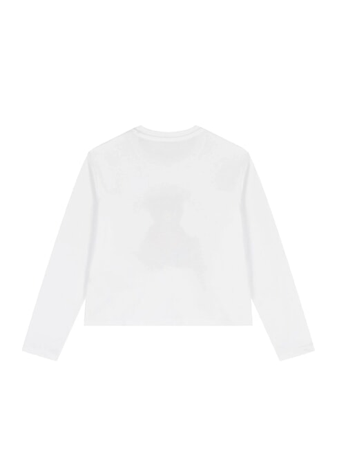 KIDS T-shirt manica lunga con orsetto purwhite - T-shirt Bambino