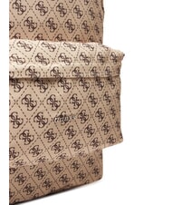 GUESS GIRL Zaino in tessuto logato 4g aop beige blanco - Borse Donna - 4