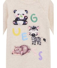 GUESS KIDS MINI ME Tutina in cotone stampa animaletti lighoah - Tutine e completi per neonati - 3