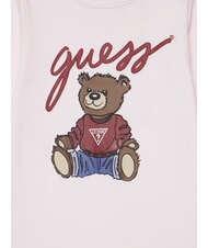 GUESS KIDS MINI ME Tutina da neonato in cotone ballet pink - Tutine e completi per neonati - 3