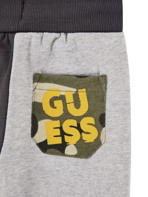 KIDS MINI ME kit tuta felpa cappuccio e pantaloni grey shade combo - Tutine e completi per neonati