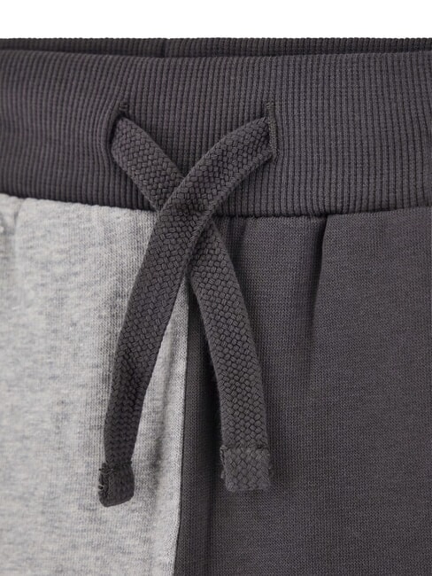 KIDS MINI ME kit tuta felpa cappuccio e pantaloni grey shade combo - Tutine e completi per neonati