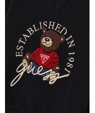 GUESS KIDS ACTIVE Felpa girocollo da bambina jetbla - Felpe Bambini - 3