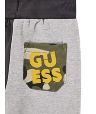 GUESS KIDS MINI ME kit tuta felpa cappuccio e pantaloni grey shade combo - Tutine e completi per neonati - 5