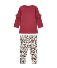 GUESS KIDS MINI ME Kit t-shirt manica lunga e leggings ballroom red - Tutine e completi per neonati - 2