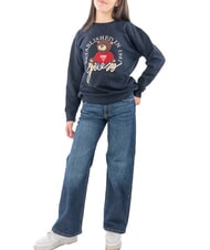 GUESS KIDS ACTIVE Felpa girocollo da bambina smartblue - Felpe Bambini - 5
