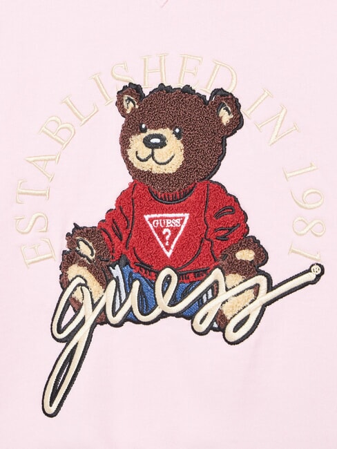 KIDS ACTIVE Felpa girocollo da bambina cotton candy pink - Felpe Bambini