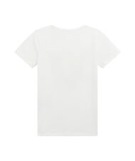 GUESS KIDS T-shirt in cotone con stampa e strass purwhite - T-shirt Bambino - 2