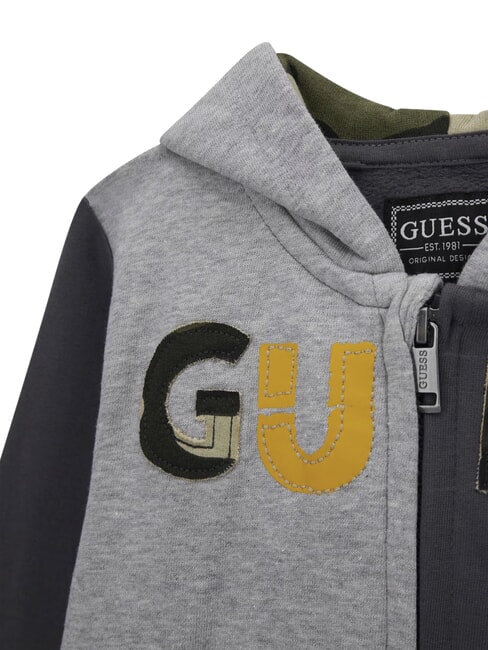 KIDS MINI ME Kit tuta bimbo felpa e pantalone grey shade combo - Tute bambini