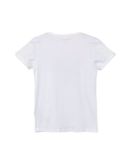GUESS KIDS T-shirt in cotone con stampa e strass pure white multi - T-shirt Bambino - 2