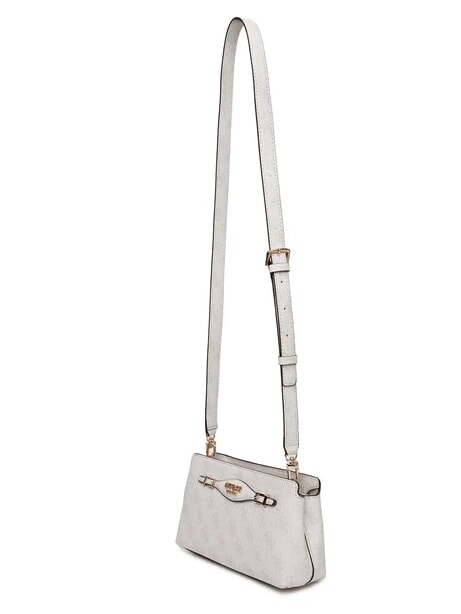 KATYA Mini Bag a tracolla white logo - Borse Donna