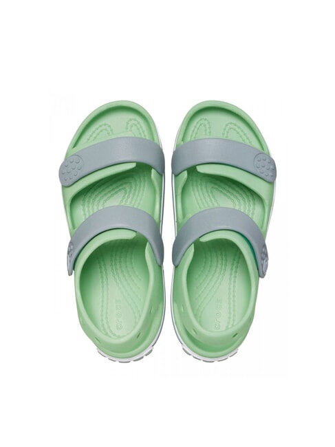 CROCBAND CRUISER KIDS Ciabatta sandaletto da bambini fair green/dusty green - Scarpe Bambino