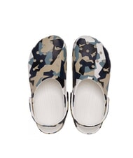 CROCS GEO CAMO Ciabatte sabot unisex con stampa white/multi - Scarpe Unisex - 3