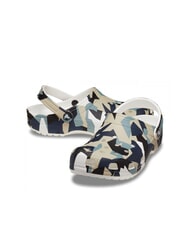 CROCS GEO CAMO Ciabatte sabot unisex con stampa white/multi - Scarpe Unisex - 6
