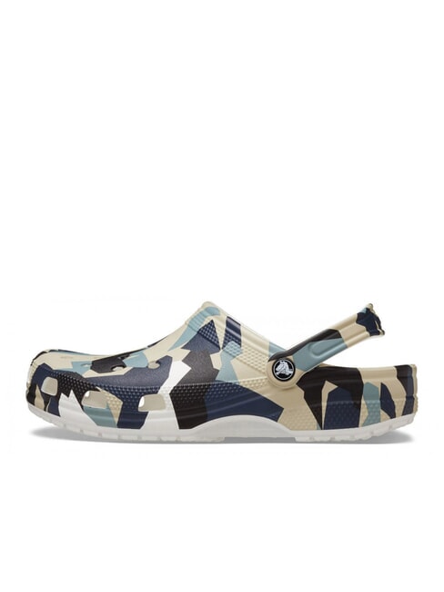 GEO CAMO Ciabatte sabot unisex con stampa white/multi - Scarpe Unisex