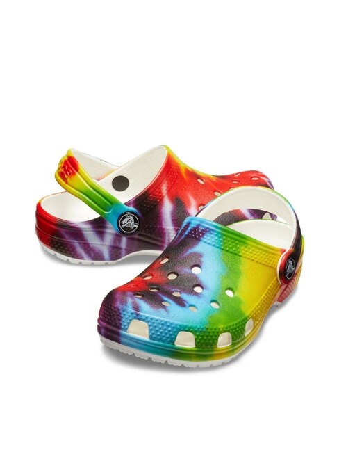 CLASSIC TIEDYE KIDS Ciabatte sabot con stampa multi - Scarpe Bambino