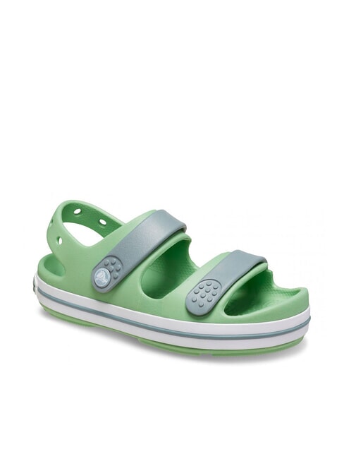 CROCBAND CRUISER KIDS Ciabatta sandaletto da bambini fair green/dusty green - Scarpe Bambino