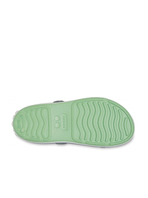 CROCBAND CRUISER KIDS Ciabatta sandaletto da bambini fair green/dusty green - Scarpe Bambino