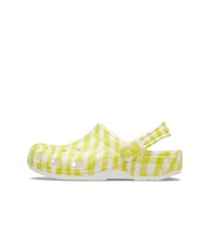 CROCS CLASSIC GINGHAM Ciabatte sabot da donna con stampa daylily - Scarpe Donna - 4