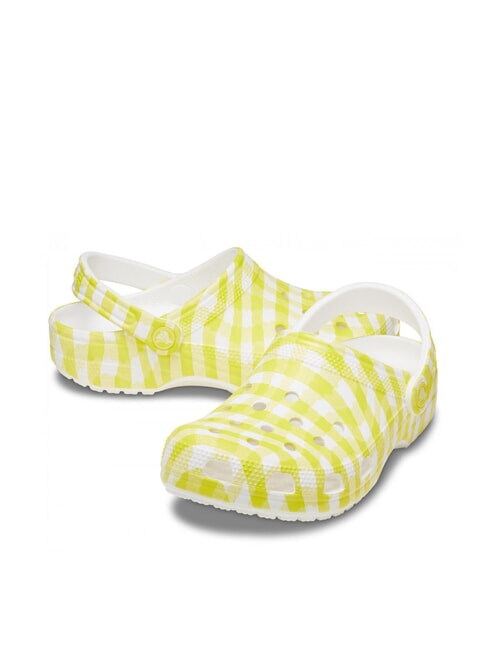 CLASSIC GINGHAM Ciabatte sabot da donna con stampa daylily - Scarpe Donna