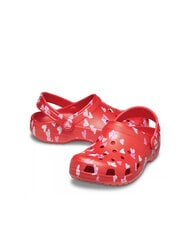 CROCS CLASSIC VDAY KIDS Ciabatte sabot da bambina cherry red - Scarpe Bambino - 6