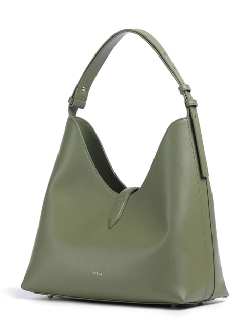 GOCCIA Borsa in pelle a spalla avocado - Borse Donna