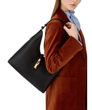 FURLA GOCCIA Borsa in pelle a spalla avocado - Borse Donna - 4