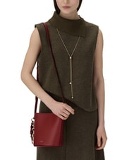 FURLA ROXIE Borsa secchiello a tracolla pelle ares CILIEGIA d - Borse Donna - 4