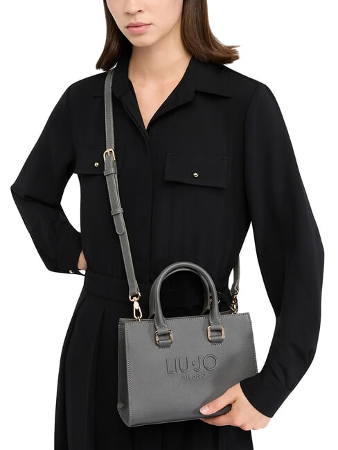 HALONA Mini Bag a mano, con tracolla antracite - Borse Donna