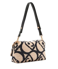 LIUJO LAPUFFY Borsa a spalla neutro/nero - Borse Donna - 3