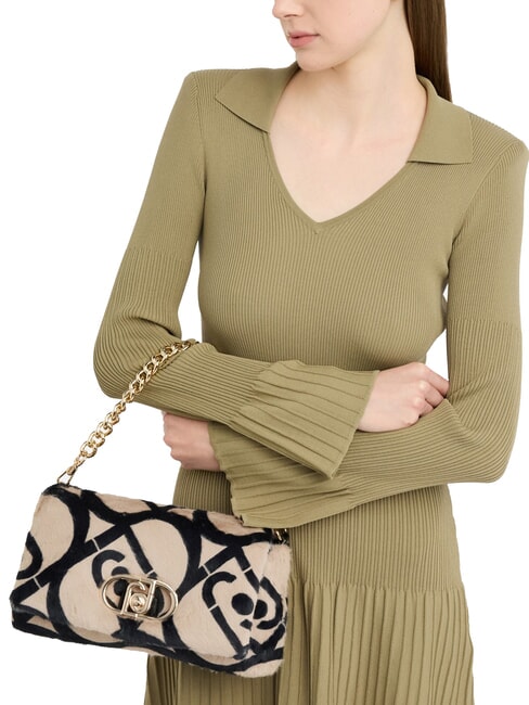 LAPUFFY Borsa a spalla neutro/nero - Borse Donna