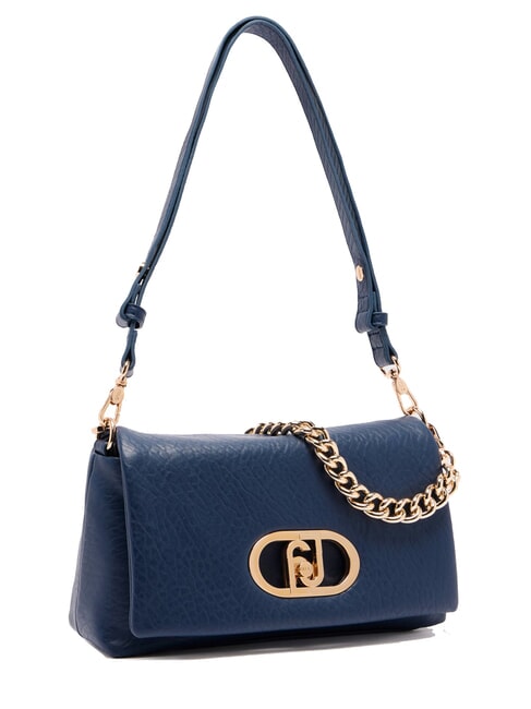 LAPUFFY Borsa a spalla manico catena dress blue - Borse Donna