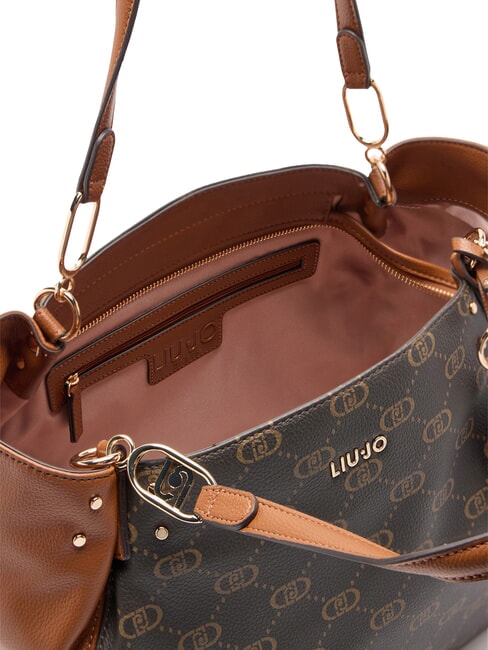 CIRRY Borsa tote grande con nappina ginger bread - Borse Donna