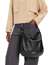 LIUJO EVRIM Hobo Bag a spalla NERO - Borse Donna - 5
