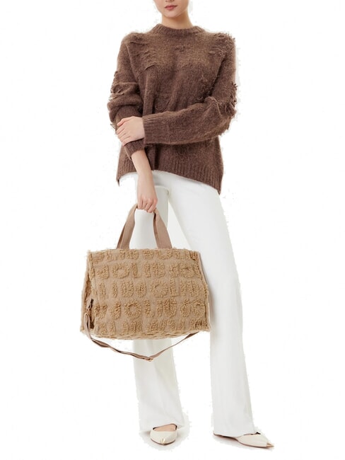 WOOL Borsa a mano, con tracolla oat milk - Borse Donna
