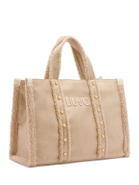 ANIMALIER Shopping bag grande naturale - Borse Donna