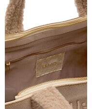 LIUJO ANIMALIER Shopping bag grande naturale - Borse Donna - 4