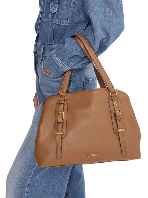 MANTUA Borsa Tote a spalla suede - Borse Donna