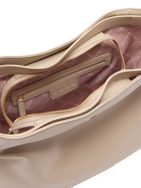 ACHALA Tote bag media con pouch NEUTRO - Borse Donna