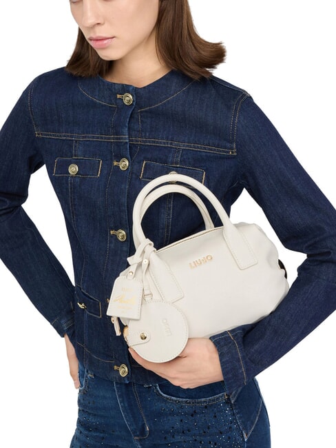 AMELIE Borsa bauletto piccola con charm marmo - Borse Donna