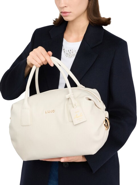 AMELIE Borsa bauletto grande con charm marmo - Borse Donna